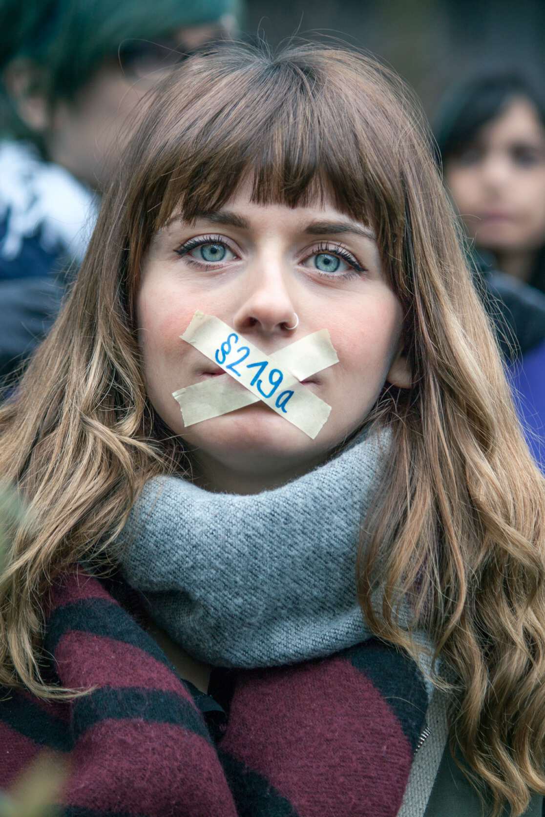Portraits of activists against paragraph 219a; Berlin, Germany 2019; Photographer: Sabrina Groeschke